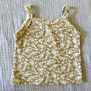 SOLD EUC Jamie Kay floral baby girl tank top camisole